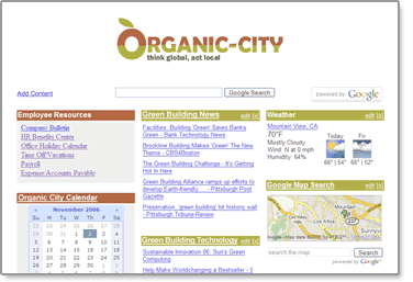 google homepage for domains